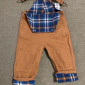 Carhartt FLANNEL lined Bibs